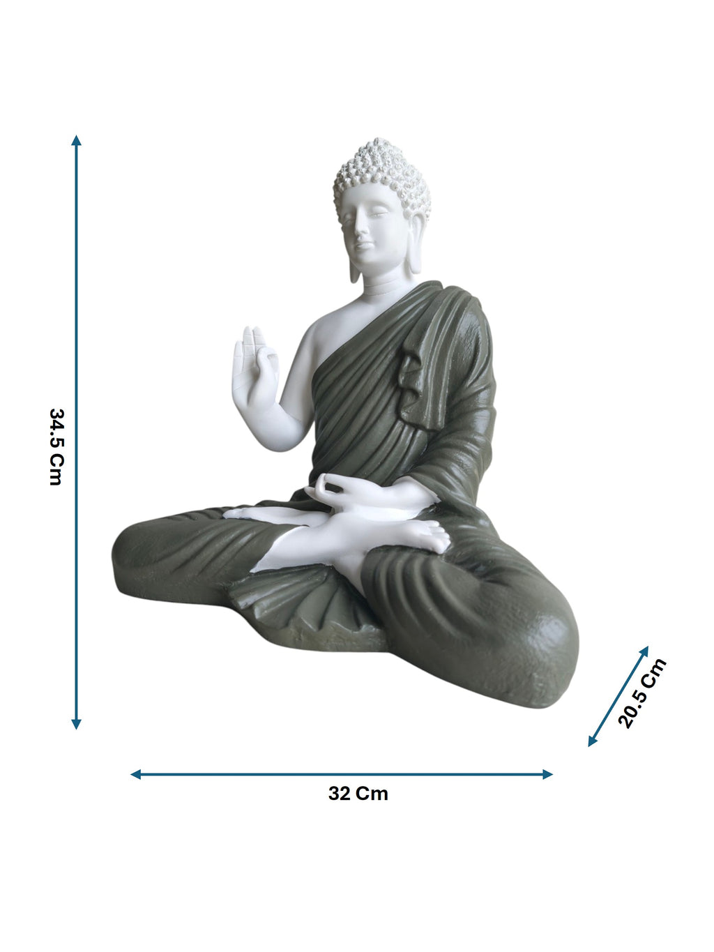 Buddha Green - Sun Mun Decors