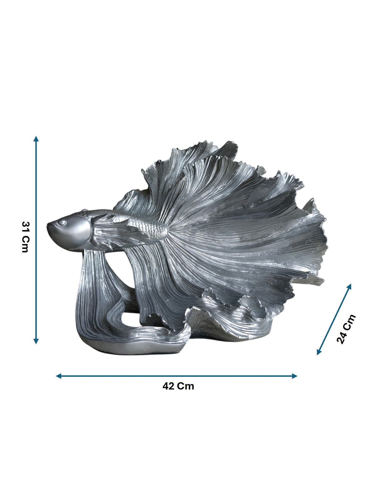 Fish Silver - Sun Mun Decors
