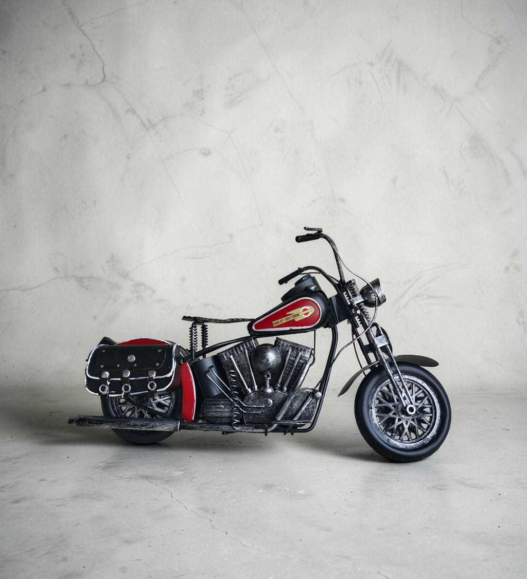 Vintage Metal Bike Showpiece
