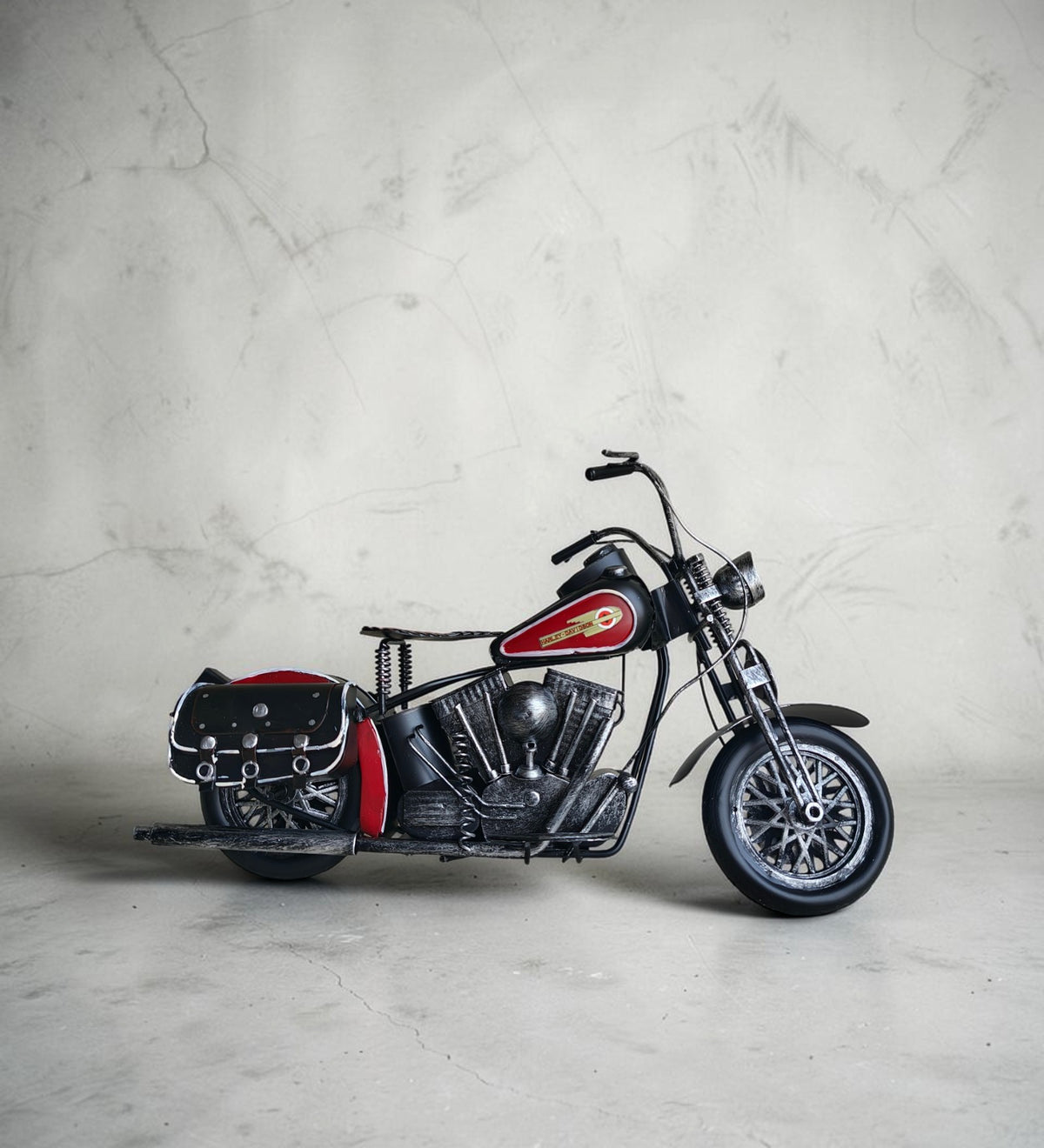 Vintage Metal Bike Showpiece