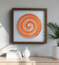 Orbit of Threads String Art Wall Frame  Geometric Handmade Dï¿½cor