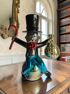 Monopoly Man Money Maker Showpiece - Luxury Metallic Table Decor