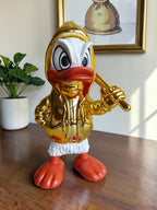 Golden Hoodie Street Duck