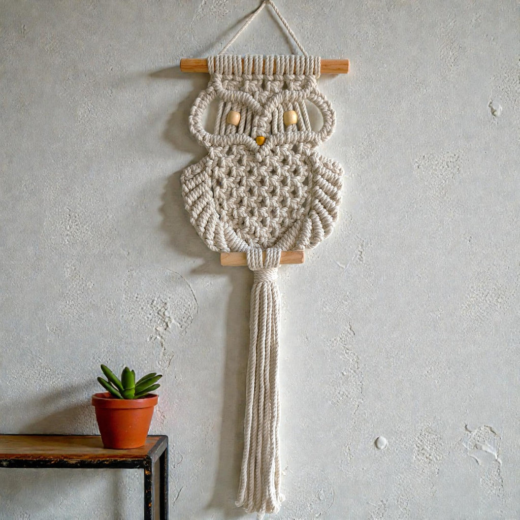 Premium Macrame Owl