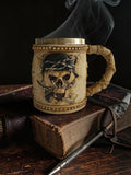 Iron Skull Warrior Bar Mug Rugged Power Meets Legendary Design