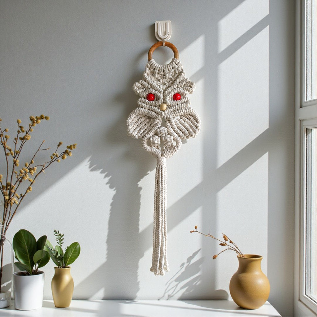Premium Macrame Owl