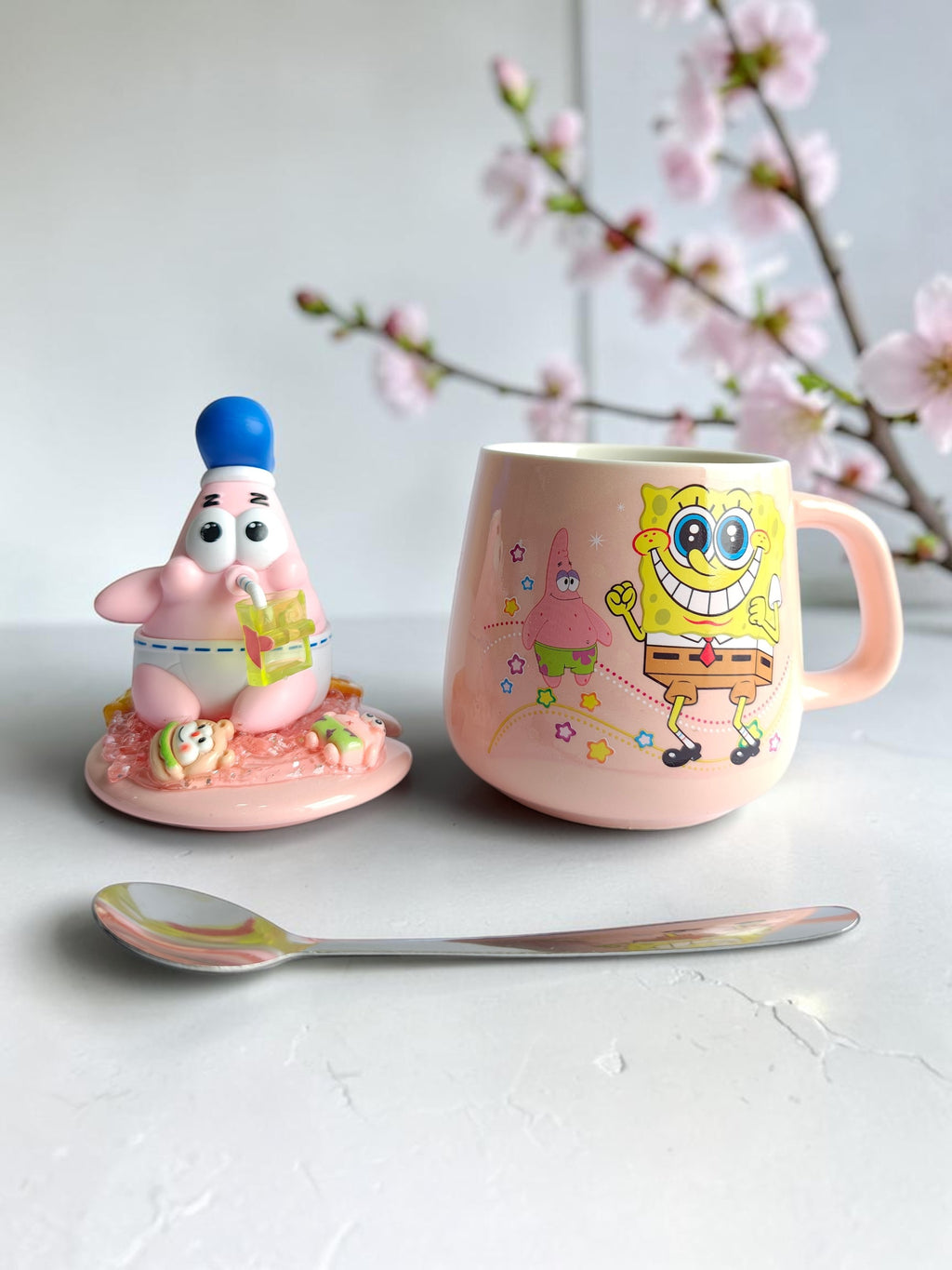 Baby PatrickStar 3D- Mug & Lid Set- Leedle Lee Edition