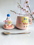 Baby PatrickStar 3D- Mug & Lid Set- Leedle Lee Edition