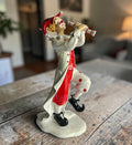 Trumpet Artist Clown Figurine
