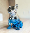 Large Chrome Dog with Goggles