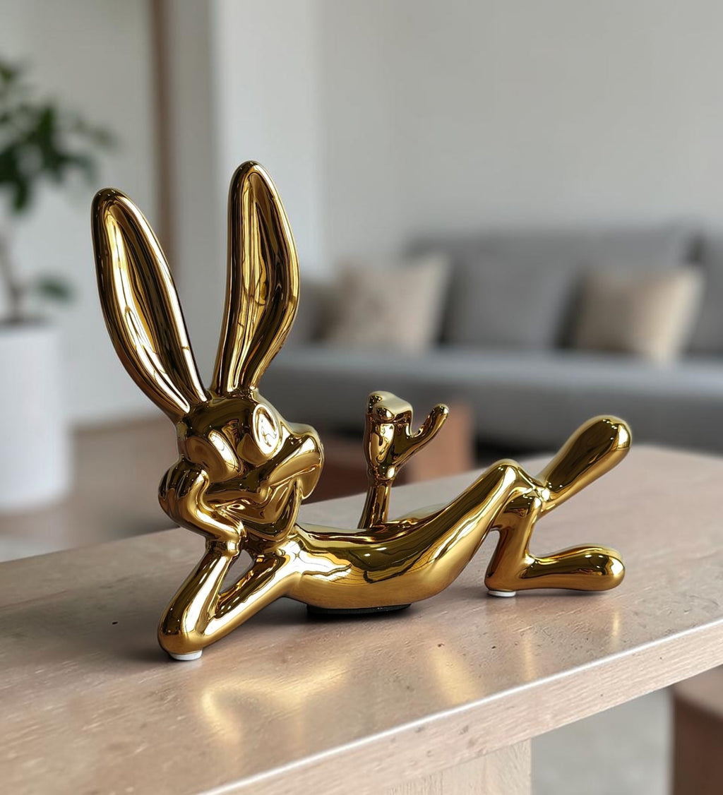 Chrome Gold Bunny