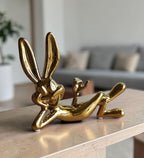 Chrome Gold Bunny