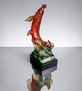 Prosperity Leaping Koi Showpiece