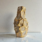 Rock Golden Vase