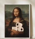 Bathroom Wall Décor - Mona Rolls Frame