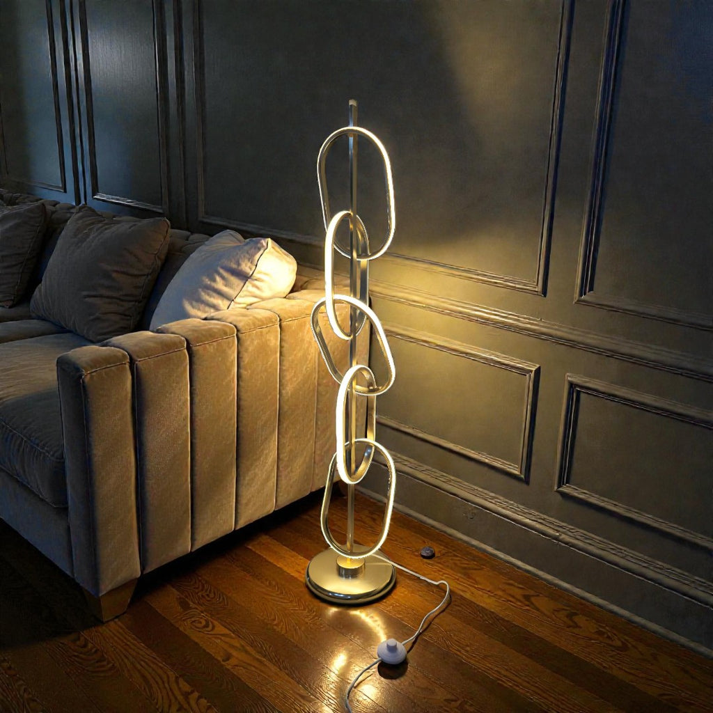 Chain Shaped Floor Lamp