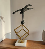 Balancing Acrobat Sculpture
