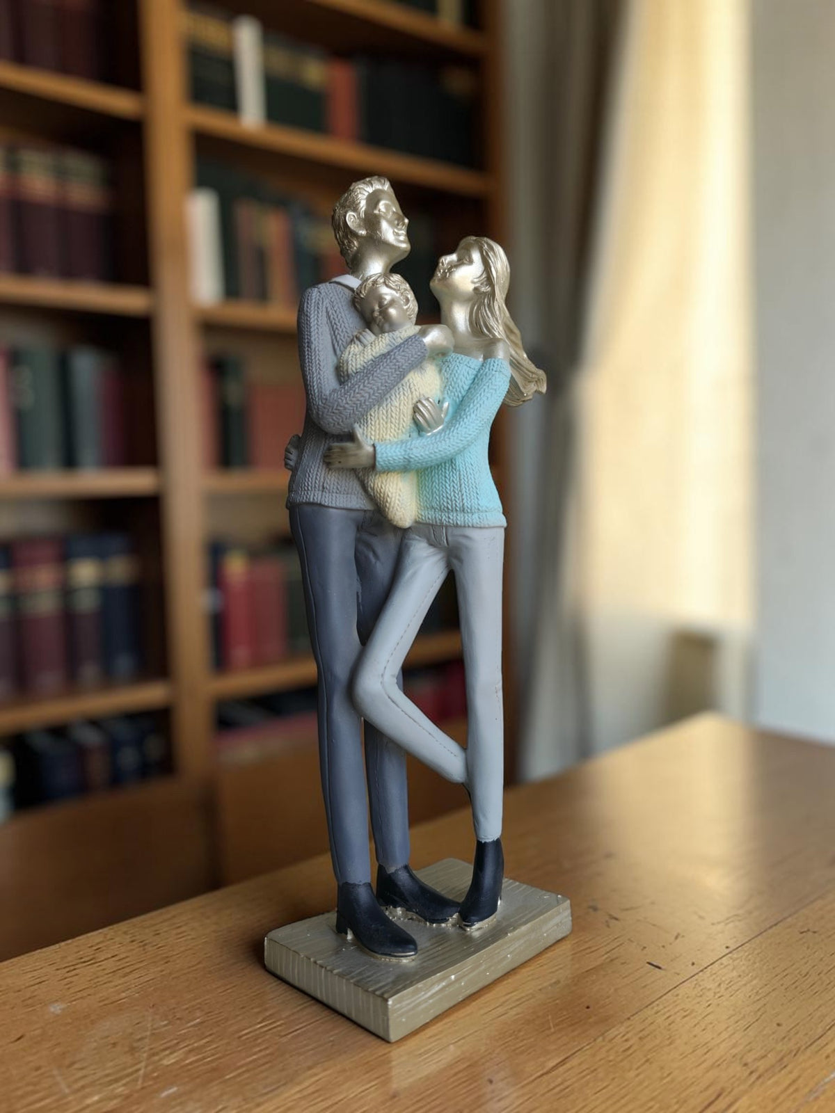Silver Family With Newborn