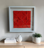 Terra Mosaic - Textured Geometric Wall Art Frame