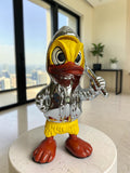 Donald Duck Table Decor Figurine - Metallic Character Sculpture