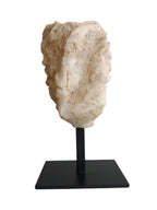 Classic Zeus Face Bust on Stand (Vintage Cream)