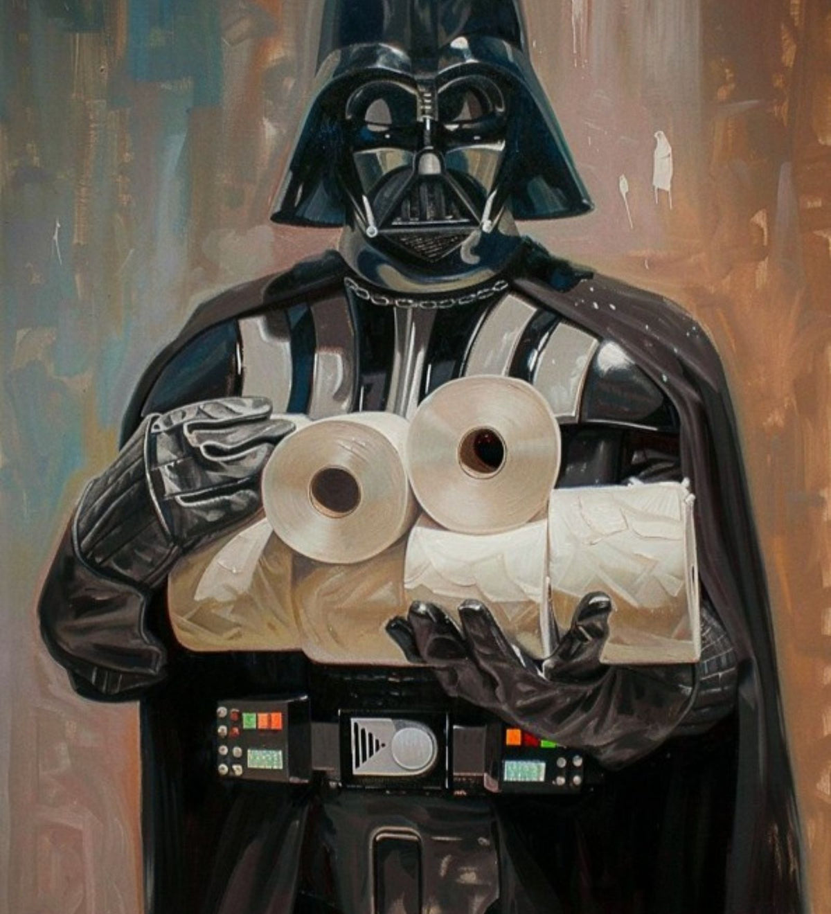 HD Toilet Poster in Large Wooden Frame