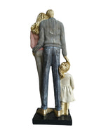 Golden Family With Newborn & a Girl Child