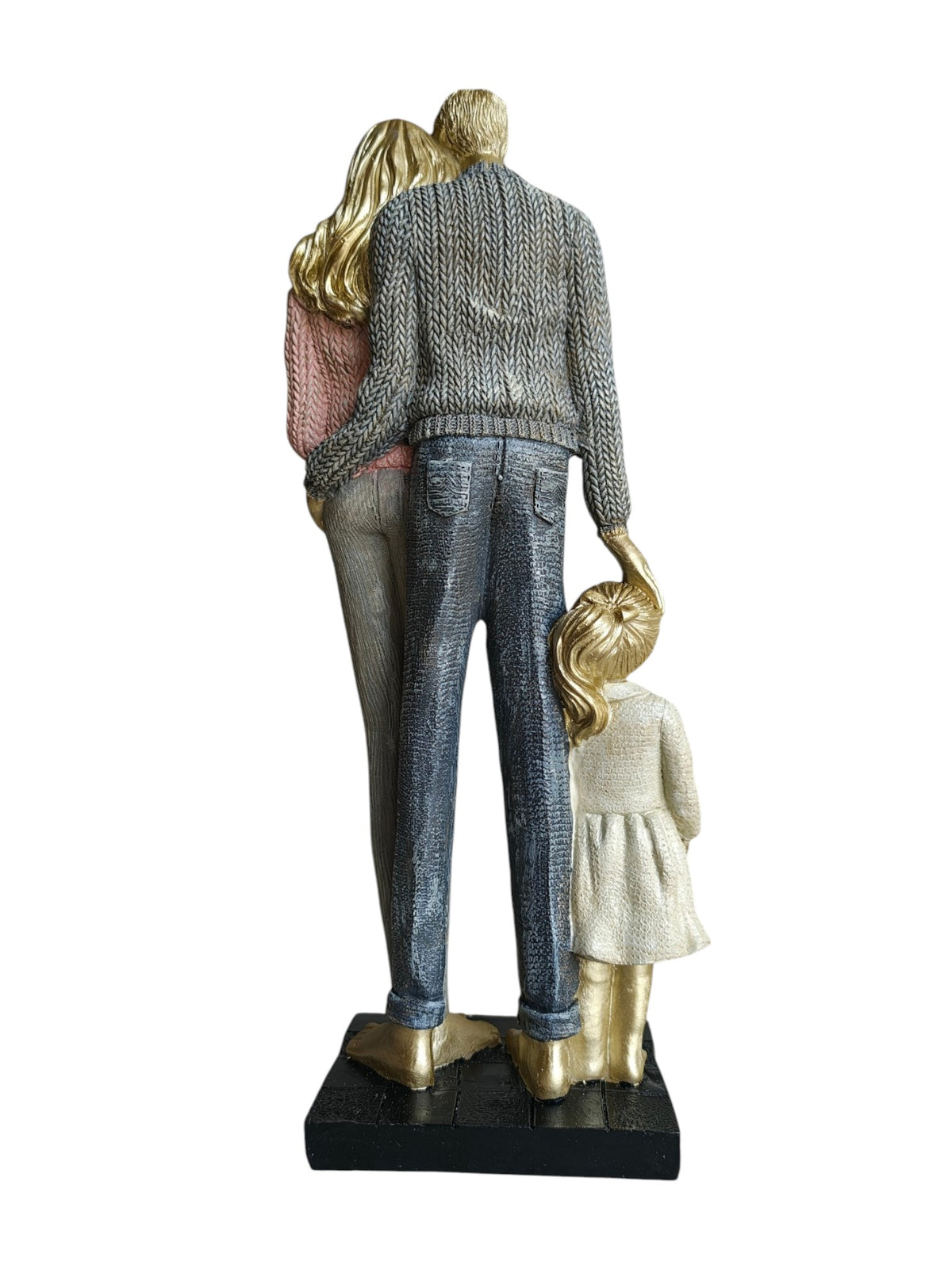 Golden Family With Newborn & a Girl Child