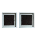 Modern Monochrome Geometric Wall Art Set of 2