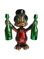 Billionaire Duck Table Decor Figurine