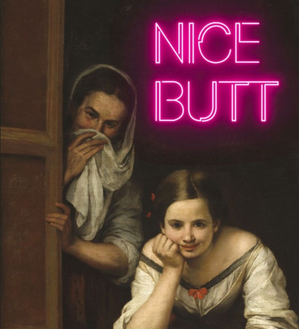 Bathroom Wall Décor - Nice Butt Scene Frame