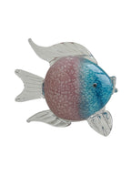 Premium Blue-Pink Glass Fish