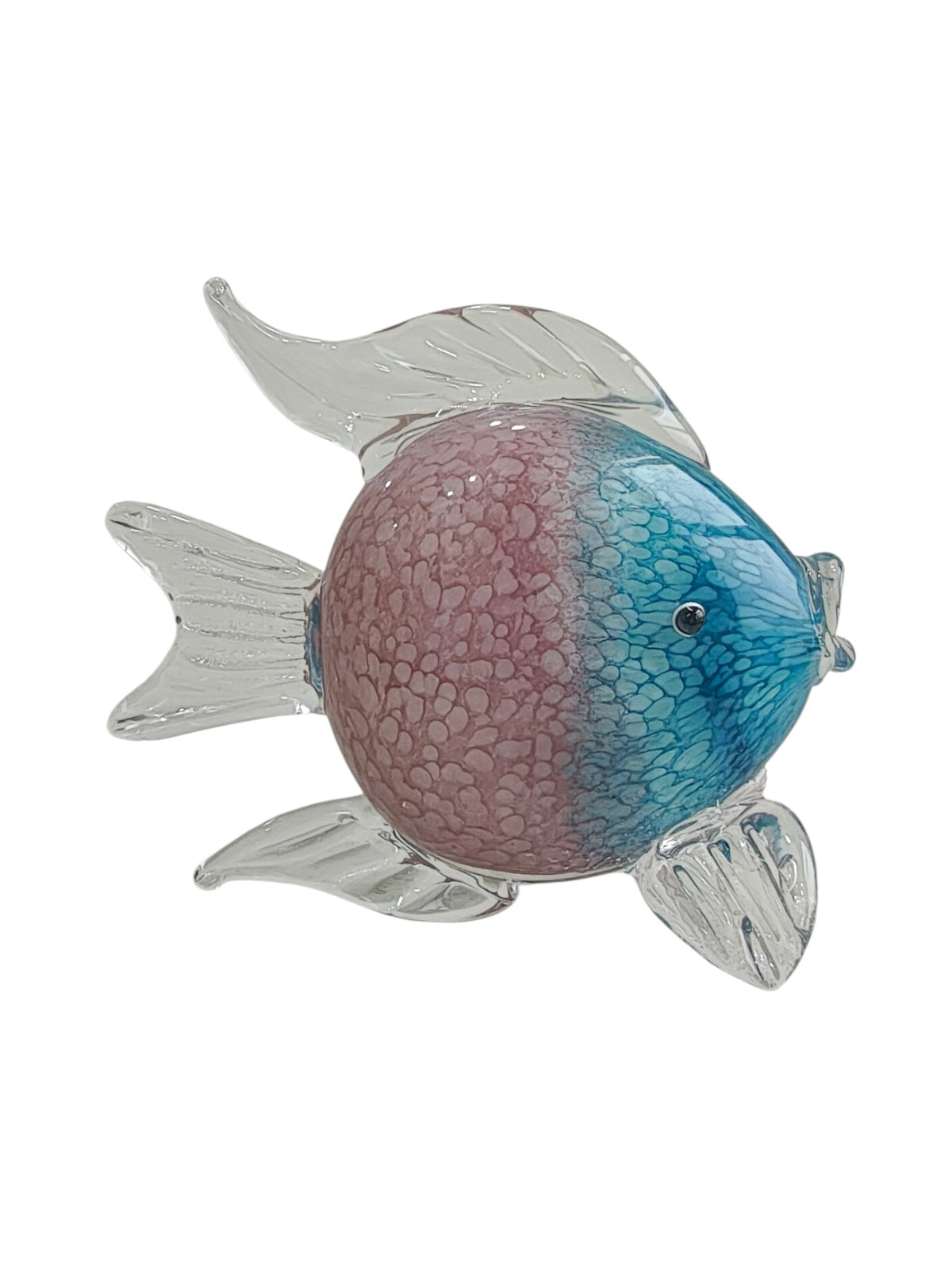 Premium Blue-Pink Glass Fish