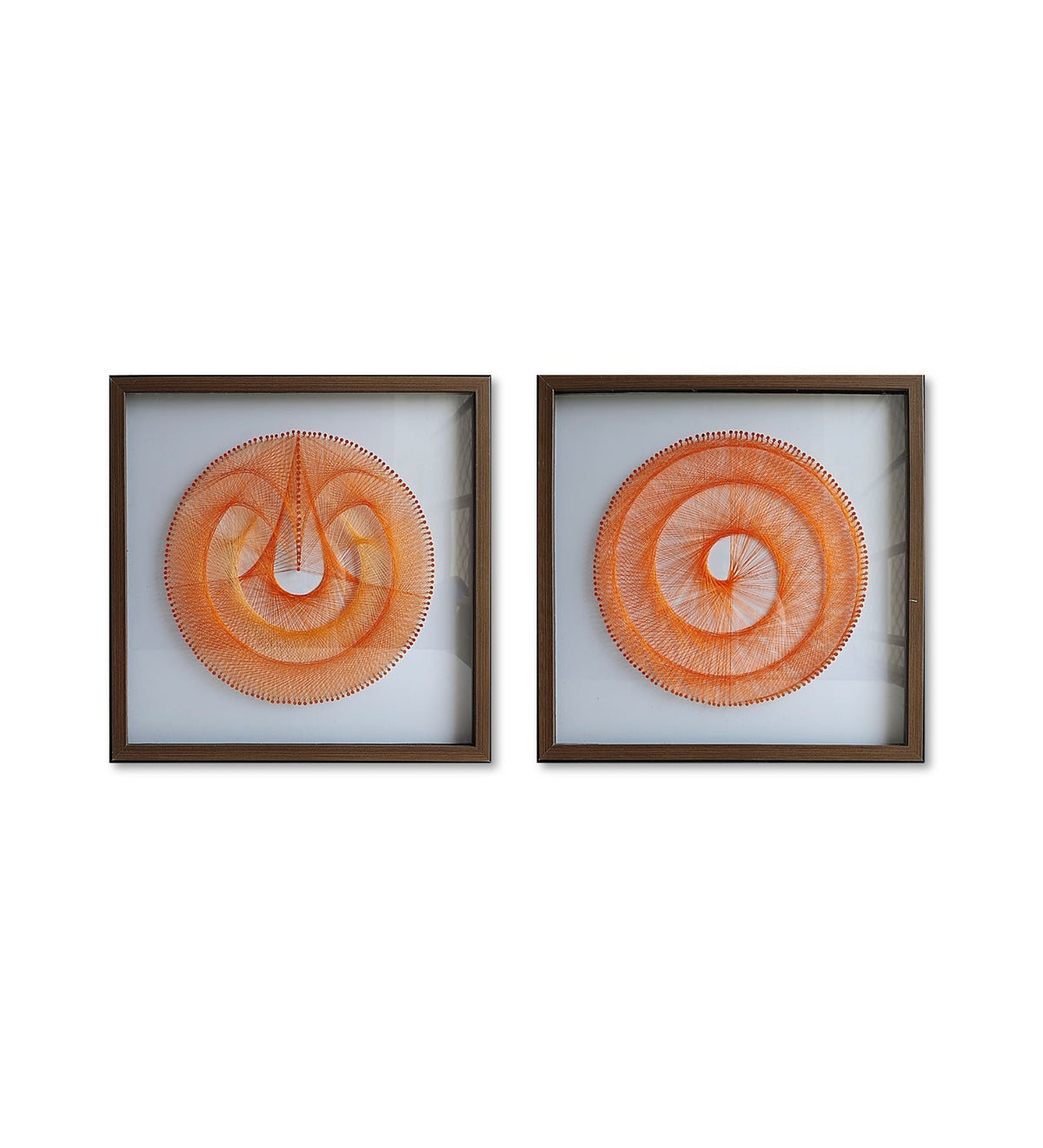 Abstract Geometric Thread Art Wall Decor