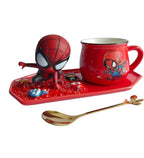 Spider-Man 3D- Mug & Tray Set Holding Bag - Web Landing Edition