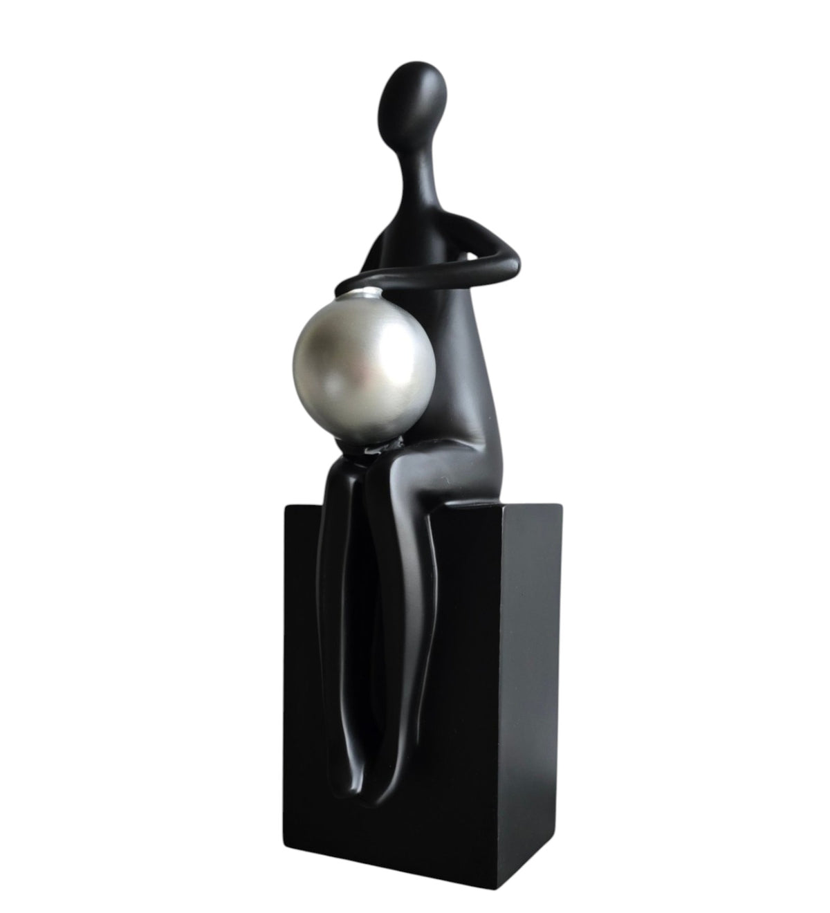 Black Man with Silver Ball