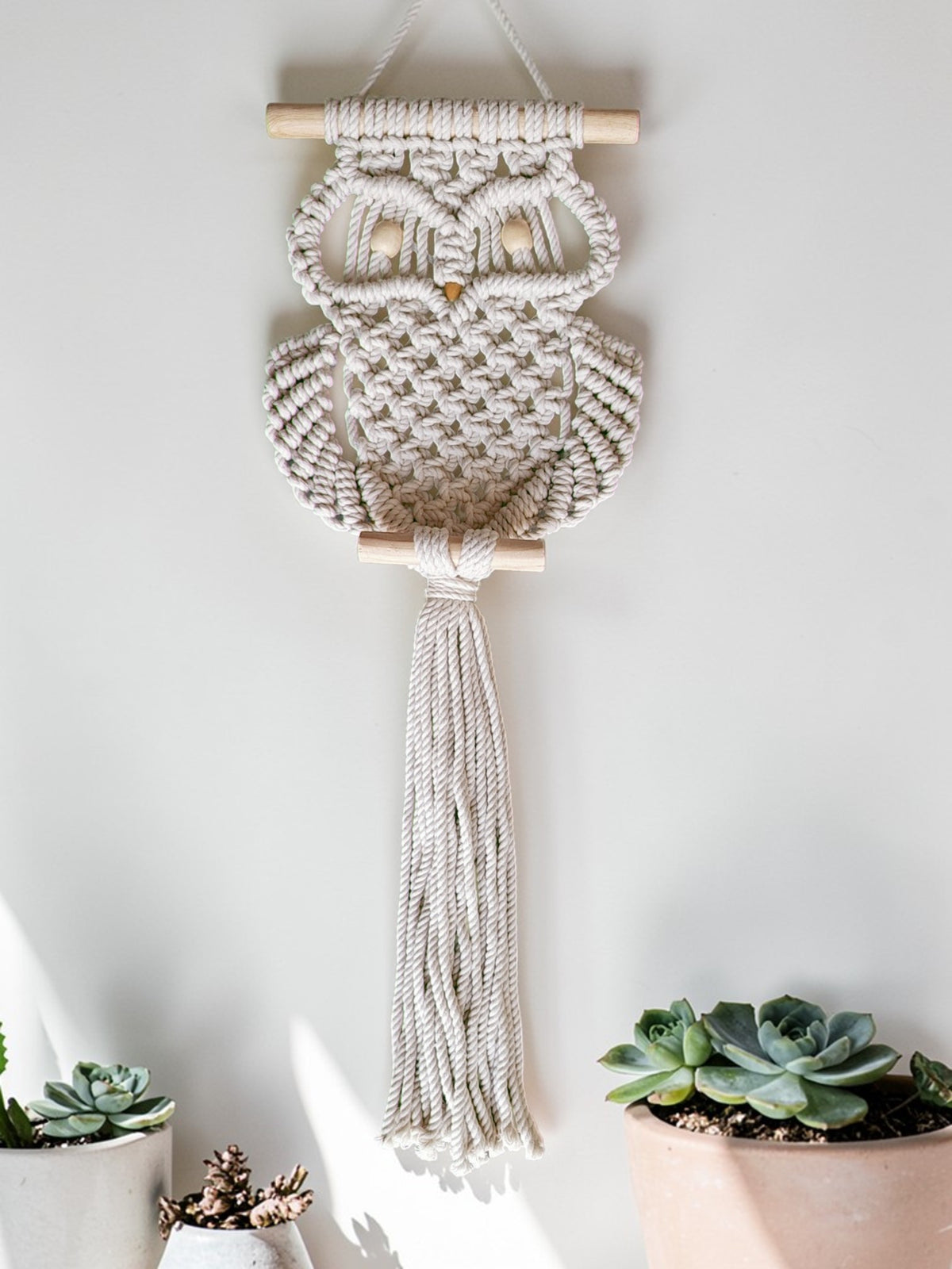 Premium Macrame Owl