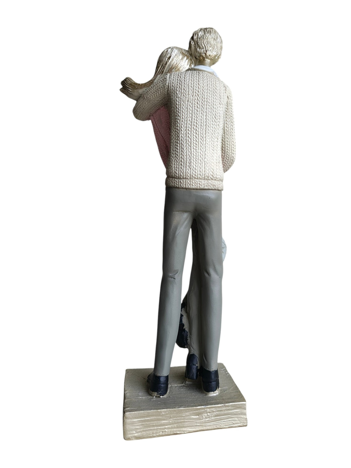 COUPLE-PNK: Pink Sweater Embrace