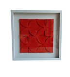 Terra Mosaic - Textured Geometric Wall Art Frame