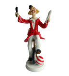 Juggling Circus Clown Figurine