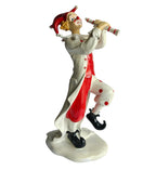 Trumpet Artist Clown Figurine