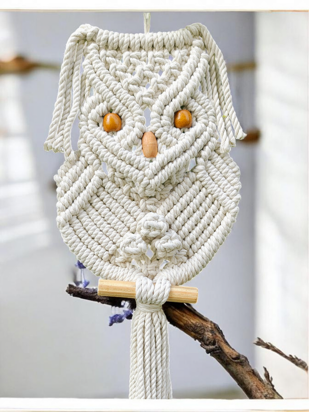 Premium Macrame Owl