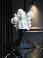 Dreaming Cloud Woman Bust Large-Bubble Hair Lady