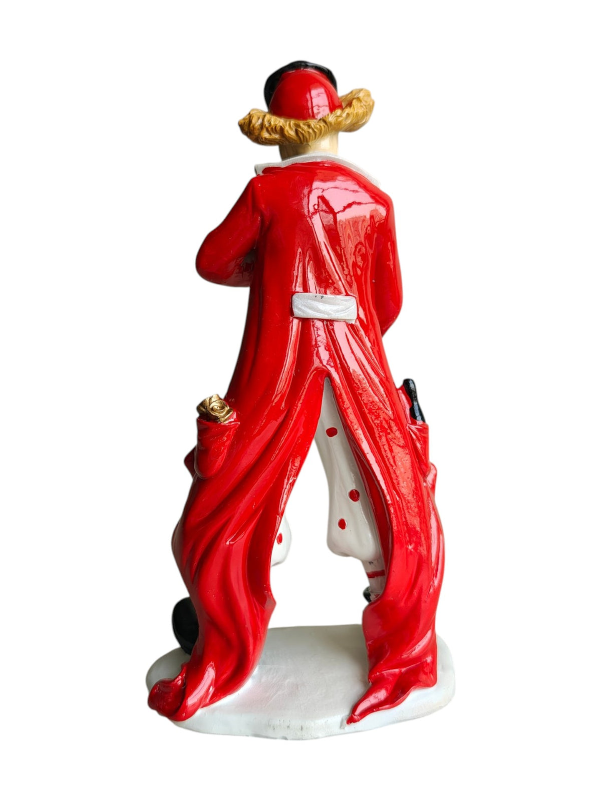 Vintage Musical Clown Playing Flute