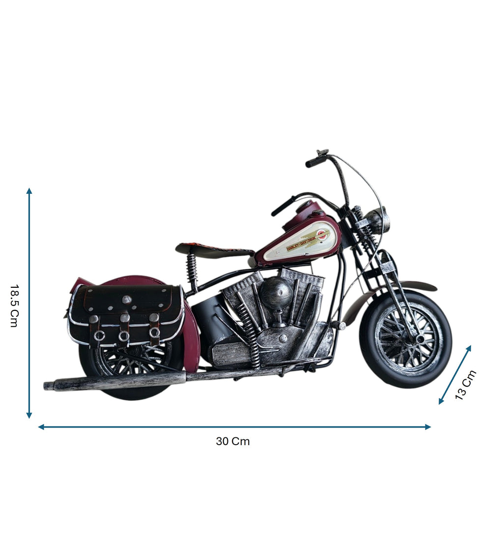 Vintage Metal Bike Showpiece