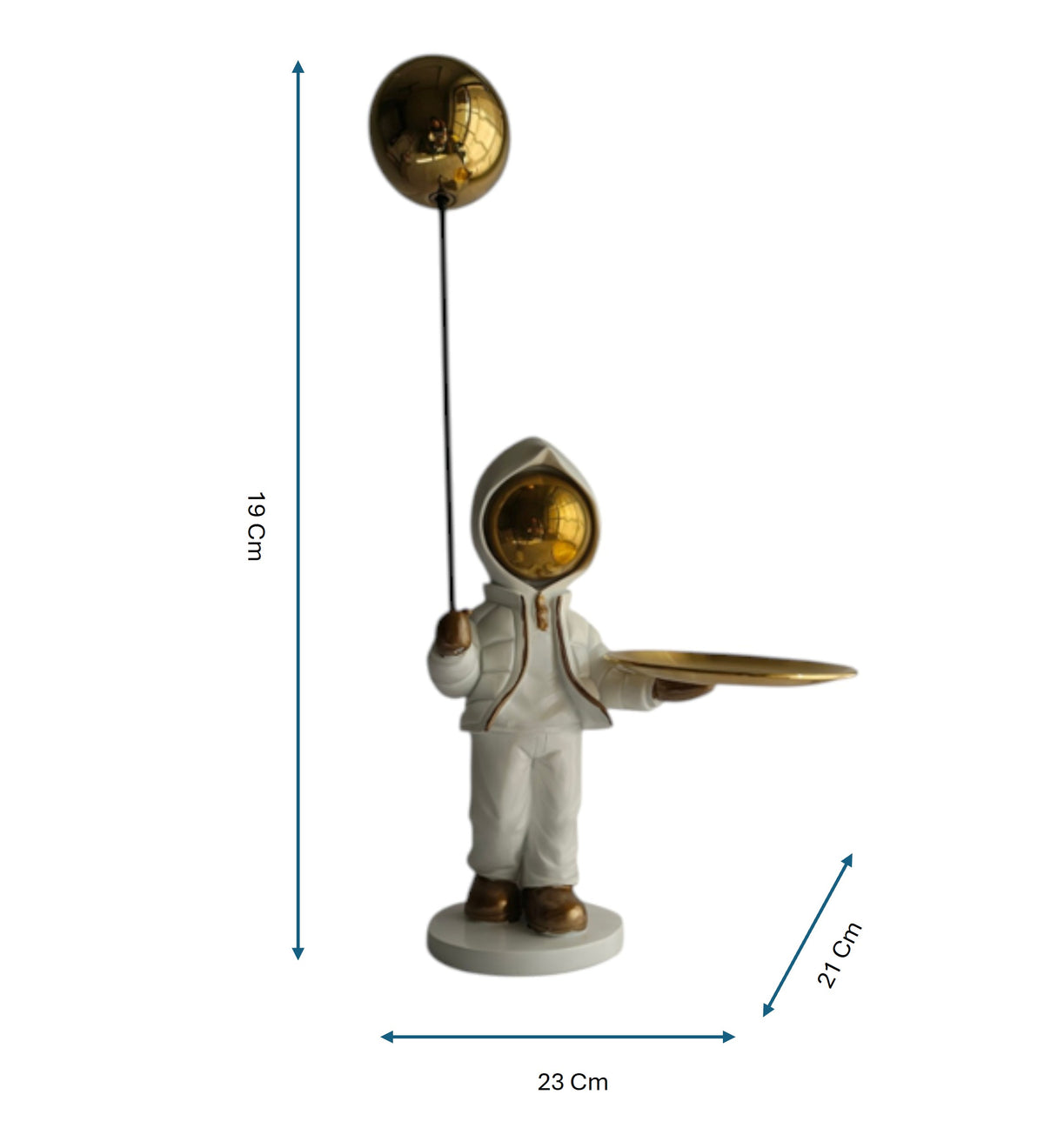 Astronaut Platter  With Balloon