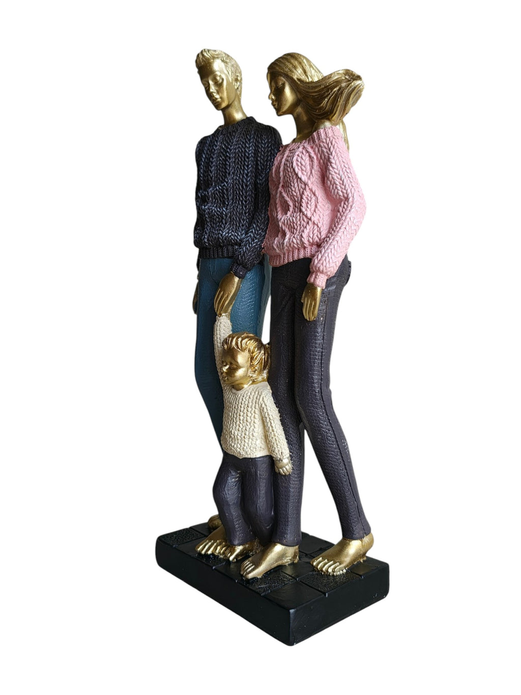 Golden Family With Boy Child