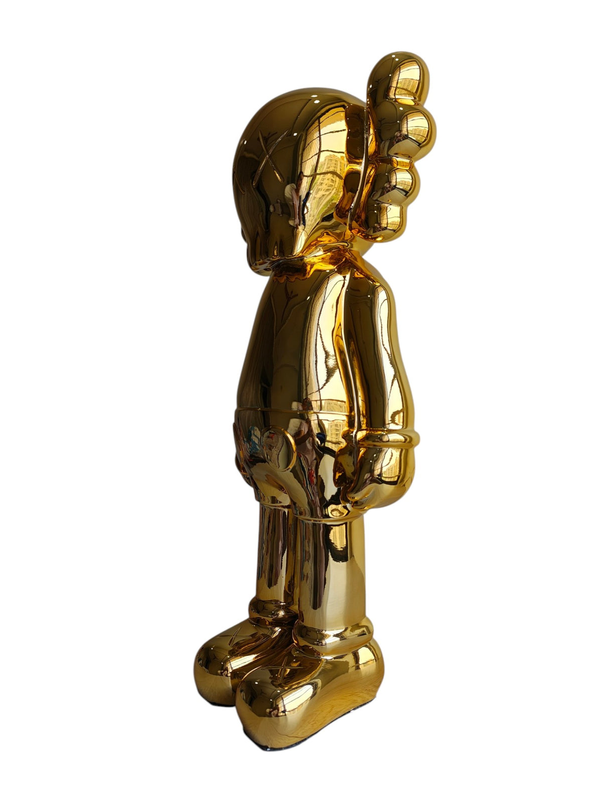 Luxury Kaws Art Figurine (Mirror Finish)