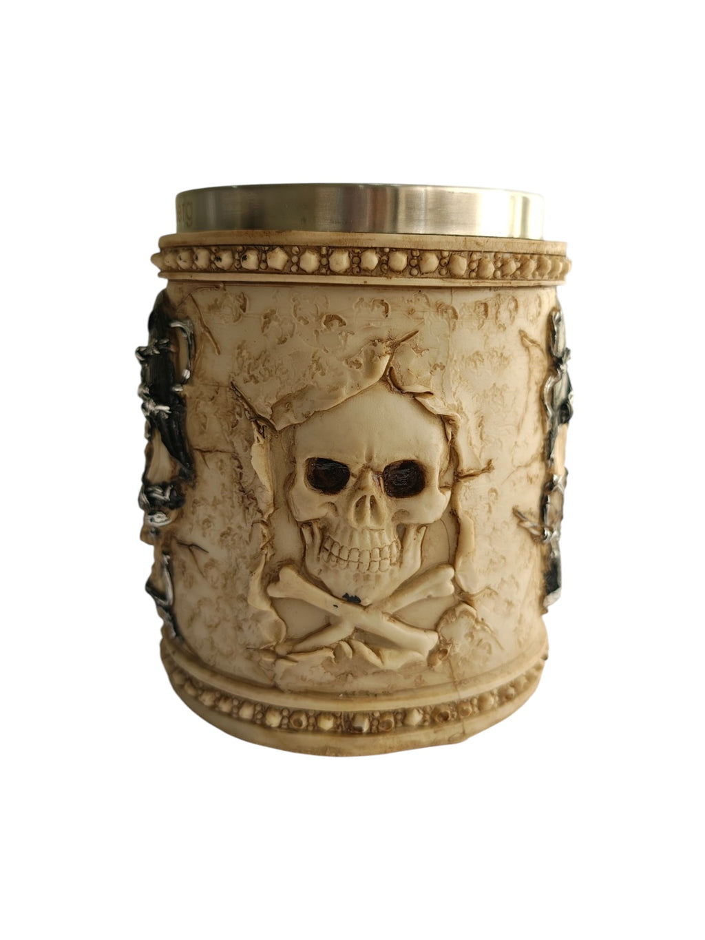Iron Skull Warrior Bar Mug Rugged Power Meets Legendary Design
