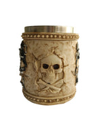 Iron Skull Warrior Bar Mug Rugged Power Meets Legendary Design